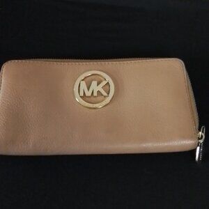 Michael Kors Wallet Natural